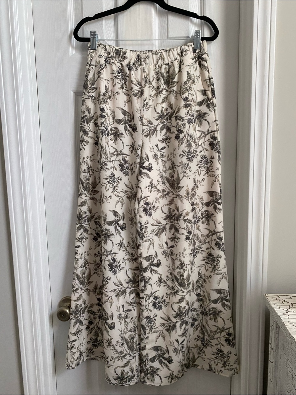 Express Wide Leg Printed Pants
